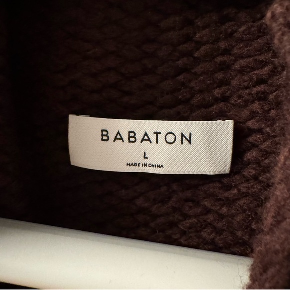 Babaton wool sweater size L - Picture 3 of 8